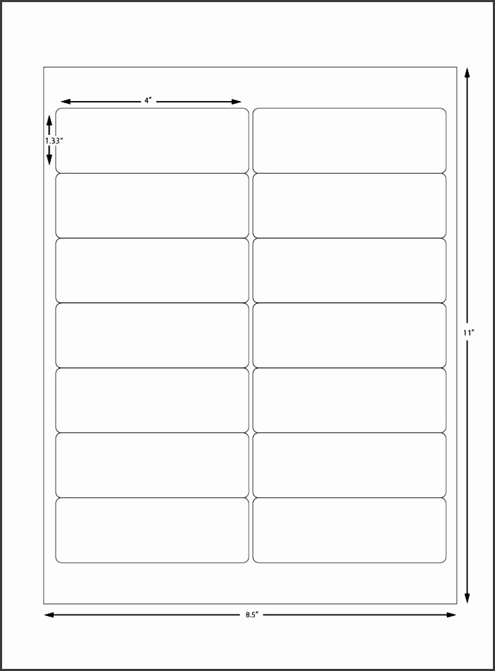 label templates for pages